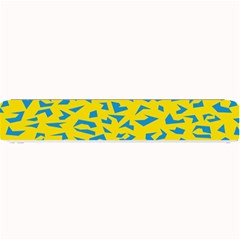 Blue Yellow Space Galaxy Small Bar Mats