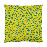 Blue Yellow Space Galaxy Standard Cushion Case (Two Sides) Front