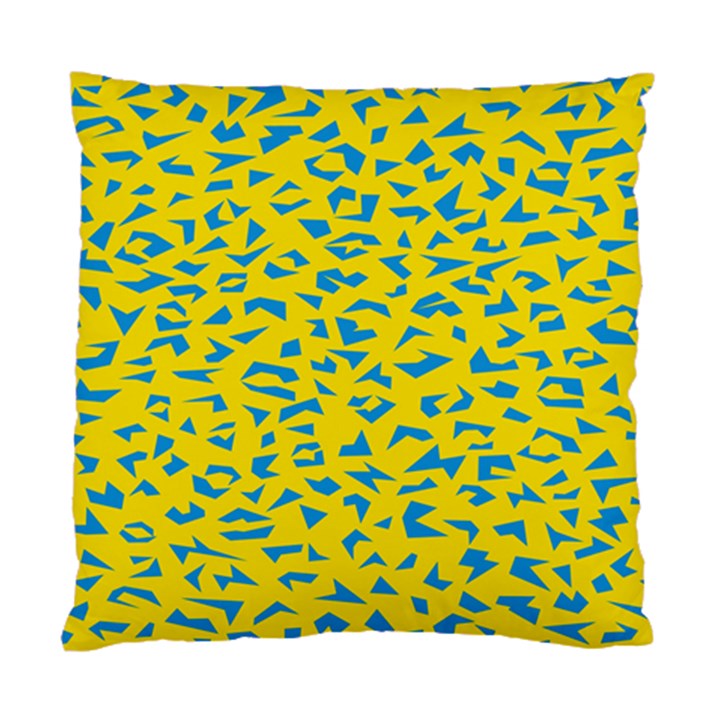 Blue Yellow Space Galaxy Standard Cushion Case (Two Sides)