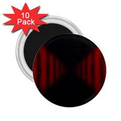 Black Red Door 2 25  Magnets (10 Pack) 