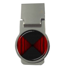 Black Red Door Money Clips (round) 