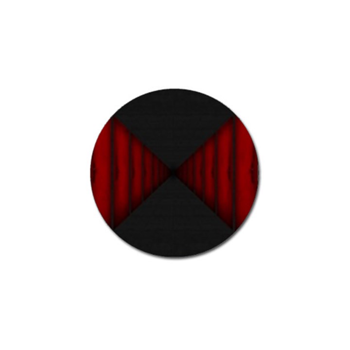 Black Red Door Golf Ball Marker