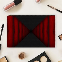 Black Red Door Cosmetic Bag (large) 