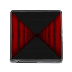 Black Red Door Memory Card Reader (square) by Mariart