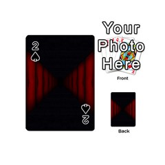 Black Red Door Playing Cards 54 (mini) 