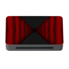 Black Red Door Memory Card Reader With Cf by Mariart