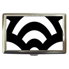 Circle White Black Cigarette Money Cases