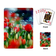 Colorful Flowers Playing Card by Mariart