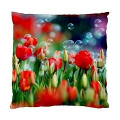 Colorful Flowers Standard Cushion Case (two Sides)