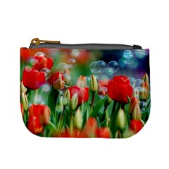 Colorful Flowers Mini Coin Purses