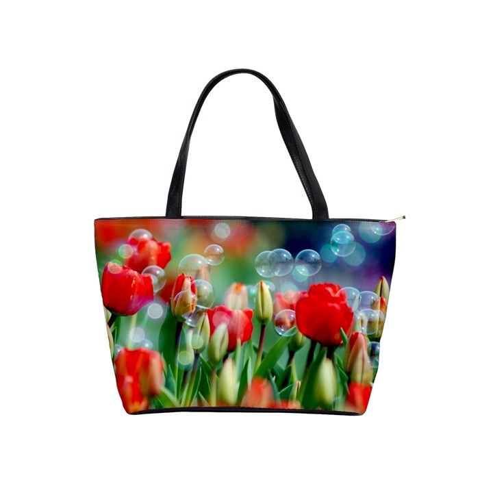 Colorful Flowers Shoulder Handbags