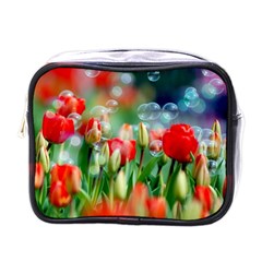 Colorful Flowers Mini Toiletries Bags