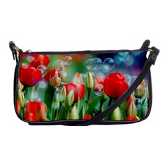 Colorful Flowers Shoulder Clutch Bags by Mariart