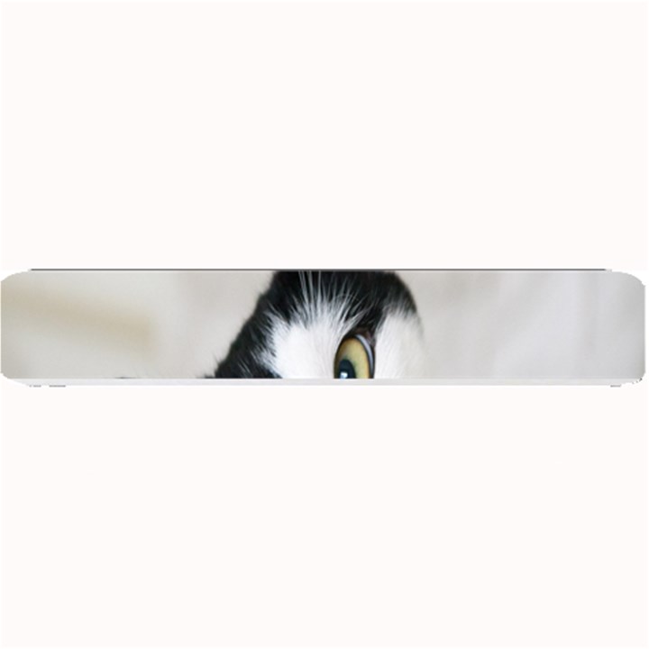 Cat Face Cute Black White Animals Small Bar Mats