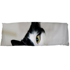 Cat Face Cute Black White Animals Body Pillow Case Dakimakura (two Sides)