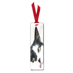 Cat Face Cute Black White Animals Small Book Marks