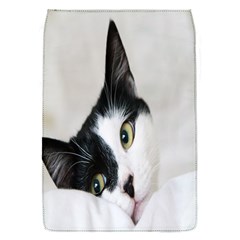 Cat Face Cute Black White Animals Flap Covers (s)  by Mariart