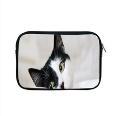 Cat Face Cute Black White Animals Apple Macbook Pro 15  Zipper Case