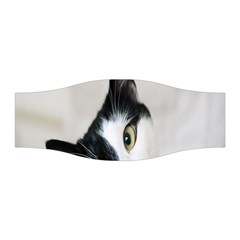 Cat Face Cute Black White Animals Stretchable Headband by Mariart