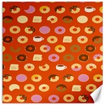 Coffee Donut Cakes Canvas 16  x 16   15.2 x15.41  Canvas - 1