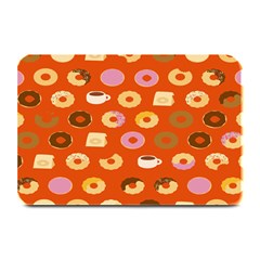 Coffee Donut Cakes Plate Mats by Mariart