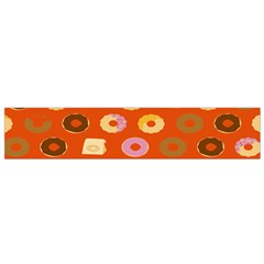 Coffee Donut Cakes Flano Scarf (Small)