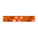 Coffee Donut Cakes Flano Scarf (Mini) Back