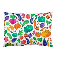 Pattern Autumn White Pillow Case by kostolom3000shop