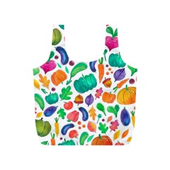 Pattern Autumn White Full Print Recycle Bags (s)  by kostolom3000shop