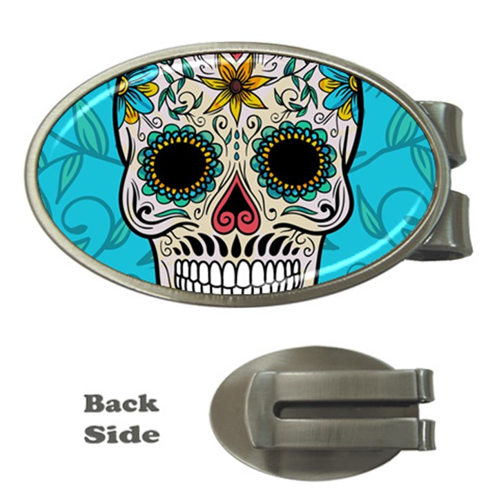 Sugar Skull New 2015 Money Clips (Oval) 