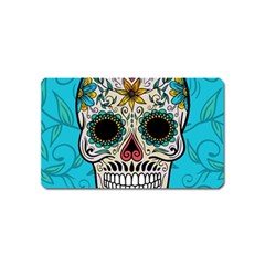 Sugar Skull New 2015 Magnet (name Card) by crcustomgifts