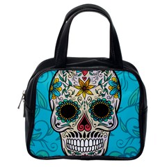 Sugar Skull New 2015 Classic Handbags (one Side) by crcustomgifts