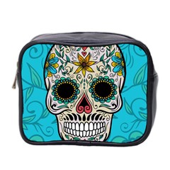 Sugar Skull New 2015 Mini Toiletries Bag 2-side by crcustomgifts