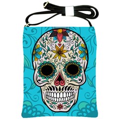 Sugar Skull New 2015 Shoulder Sling Bags by crcustomgifts