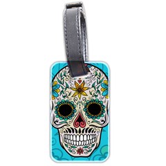 Sugar Skull New 2015 Luggage Tags (two Sides) by crcustomgifts