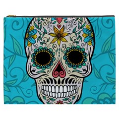 Sugar Skull New 2015 Cosmetic Bag (xxxl)  by crcustomgifts