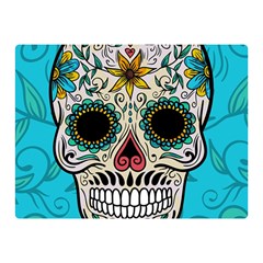 Sugar Skull New 2015 Double Sided Flano Blanket (mini)  by crcustomgifts