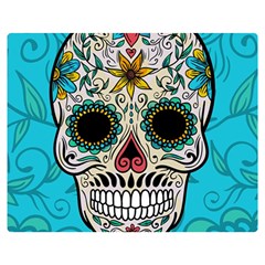 Sugar Skull New 2015 Double Sided Flano Blanket (medium)  by crcustomgifts