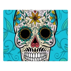 Sugar Skull New 2015 Double Sided Flano Blanket (large)  by crcustomgifts