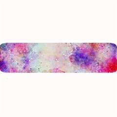 Watercolor Galaxy Purple Pattern Large Bar Mats