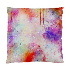 Watercolor Galaxy Purple Pattern Standard Cushion Case (two Sides) by paulaoliveiradesign