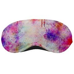 Watercolor Galaxy Purple Pattern Sleeping Masks by paulaoliveiradesign