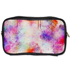 Watercolor Galaxy Purple Pattern Toiletries Bags 2-side by paulaoliveiradesign