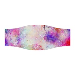 Watercolor Galaxy Purple Pattern Stretchable Headband by paulaoliveiradesign