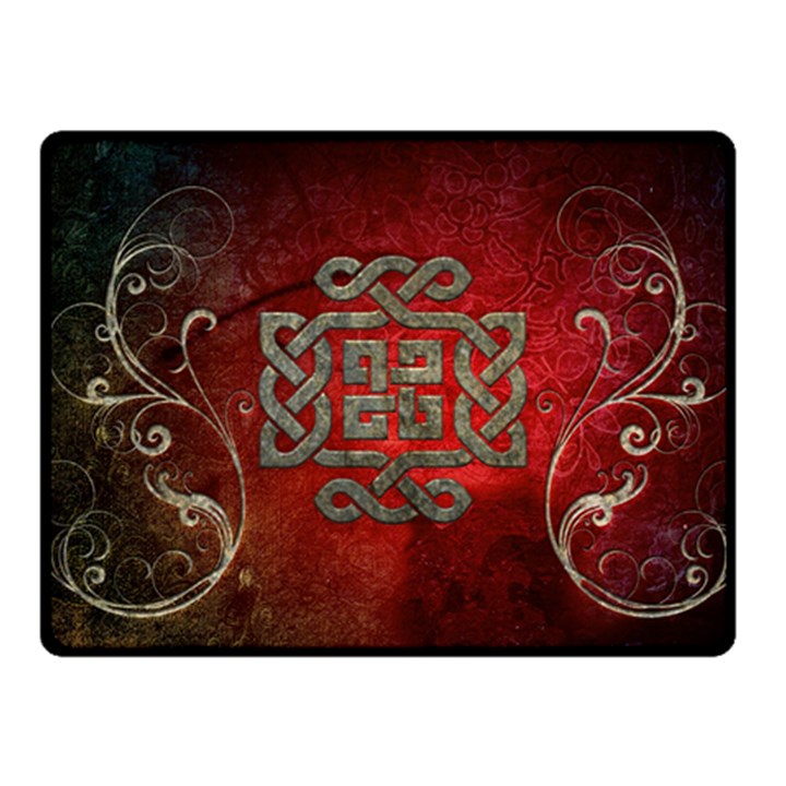 The Celtic Knot With Floral Elements Fleece Blanket (Small)