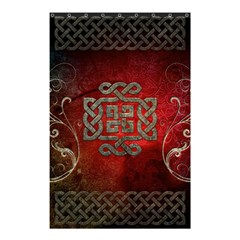 The Celtic Knot With Floral Elements Shower Curtain 48  X 72  (small)  by FantasyWorld7