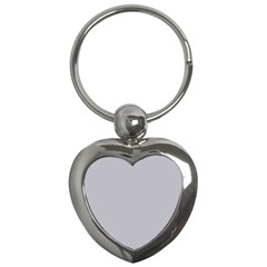 Grey Harbour Mist - Spring 2018 London Fashion Trends Key Chains (heart)  by PodArtist