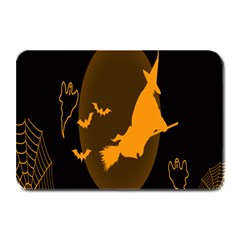 Day Hallowiin Ghost Bat Cobwebs Full Moon Spider Plate Mats by Mariart