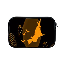 Day Hallowiin Ghost Bat Cobwebs Full Moon Spider Apple Macbook Pro 13  Zipper Case