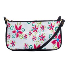 Flower Beauty Sexy Rainbow Sunflower Pink Green Blue Shoulder Clutch Bags